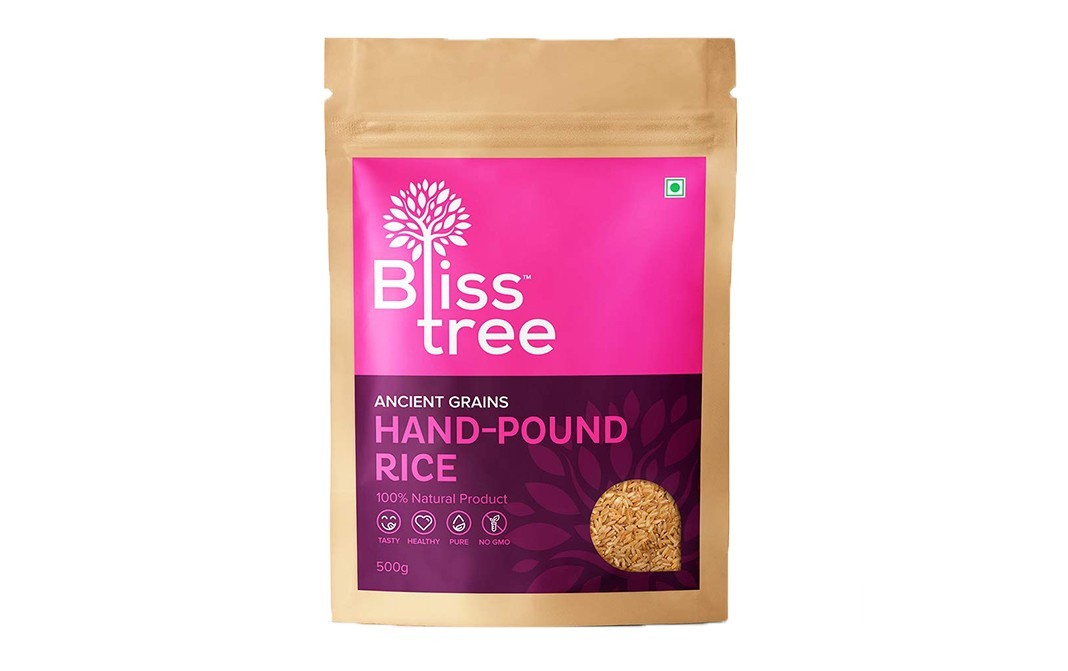 Bliss Tree Ancient Grains Hand-Pound Rice   Pack  500 grams